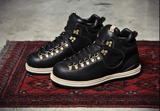 Visvim Serra Boots Leather Black