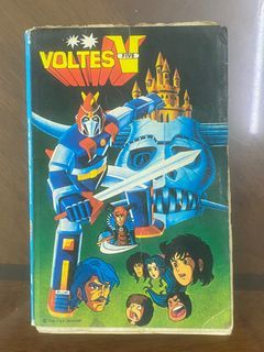 VOLTES V - Vintage Magazine Illustrated Pocket Book Super Rare - Super Robots QUESTOR PRELOVED 1979 Daimos Era Mazinger Z