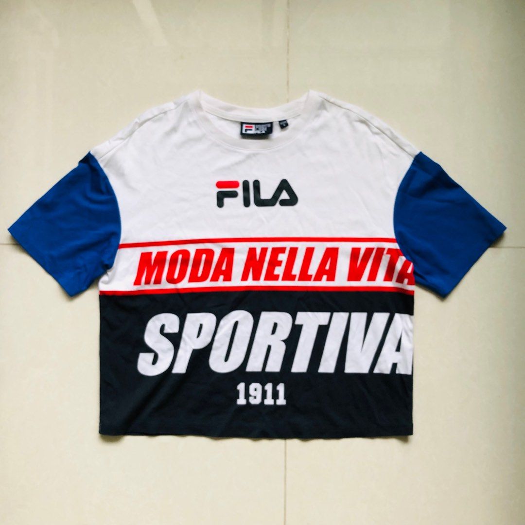 White Line Fila shirt S