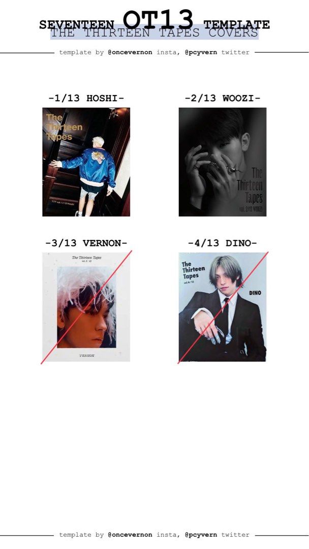 The Thirteen Tapes vol. 2/13 ウジ TTT SEVENTEEN The Thirteen Tapes vol.2/13 SEVENTEEN ウジ TTT The