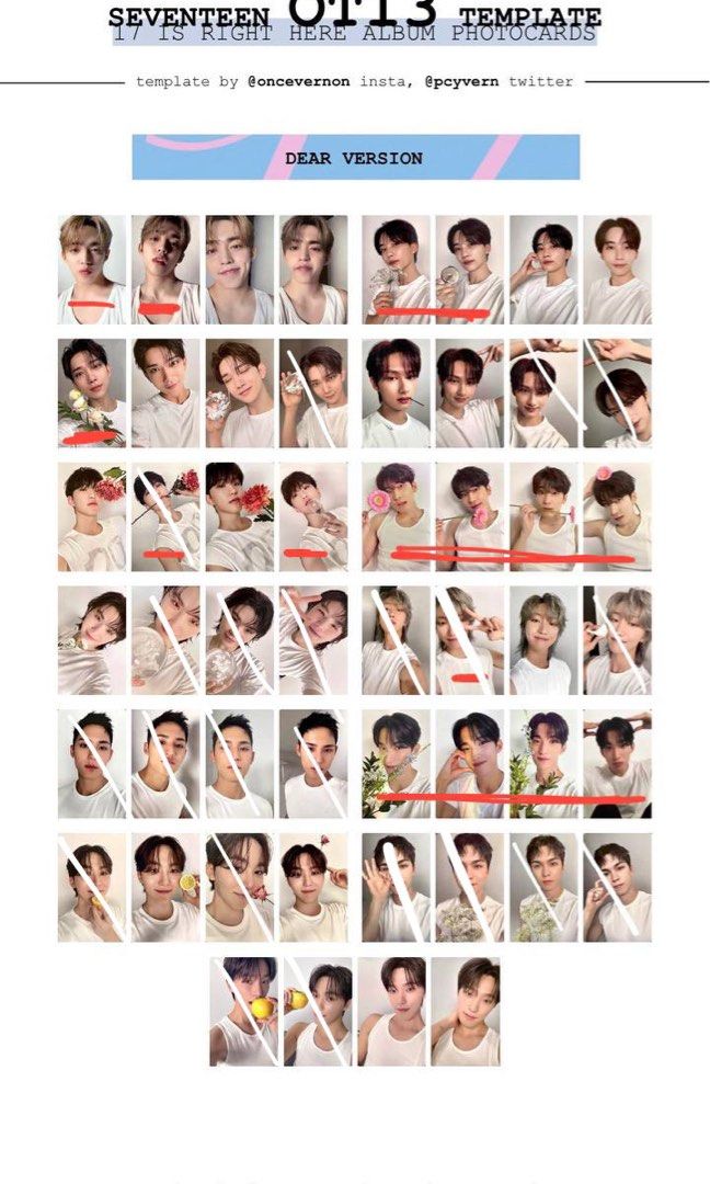 WTT/WTS] Seventeen 17 is right here Carat Dear Scoups Jeonghan