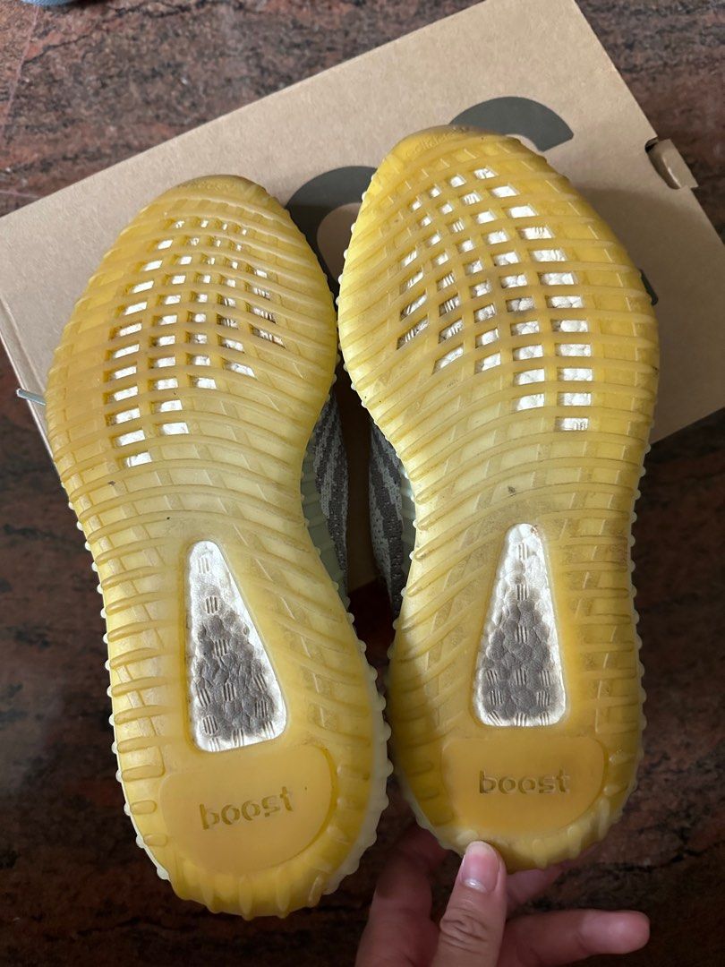 Yellow tint yeezy on sale
