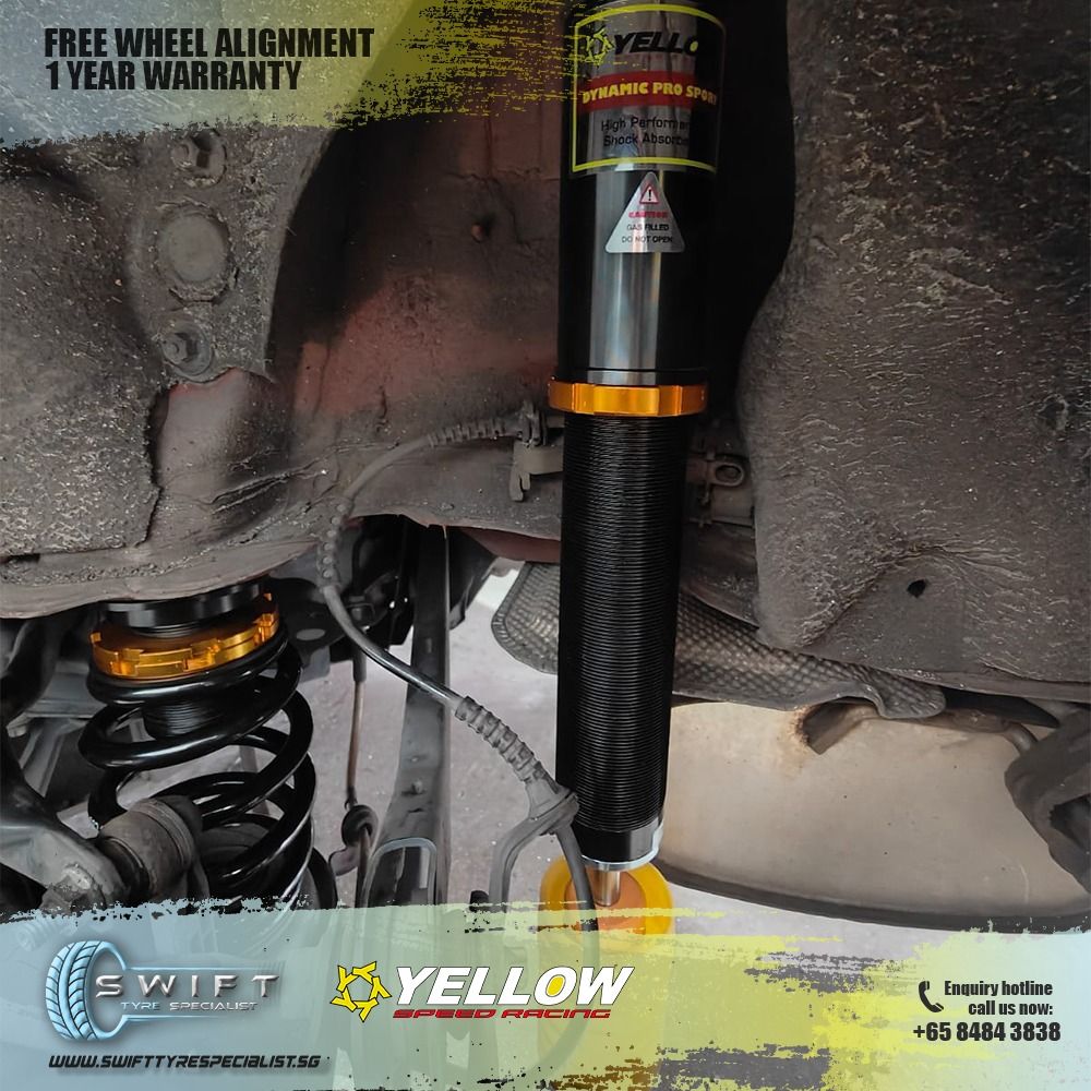 Yellow Speed Racing Coilover Dynamic Pro Sport Mini Cooper Coilover ...