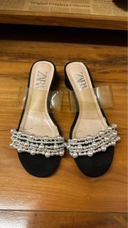Zara Pearl Sandals