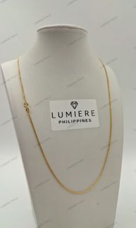 18K Saudi Gold Necklace | 20 Inches | 1.4MM | Yellow Gold | [LP-001306]