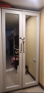 2 Door Mirror Wardrobe Cabinet
