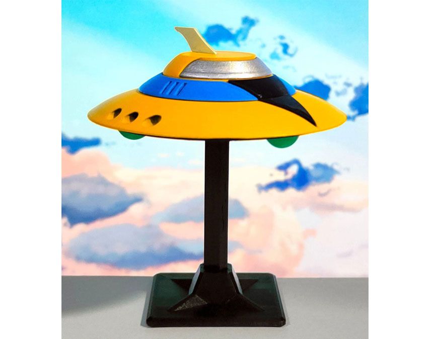 3D printed miniFO for Grendizer (Category: Figurines & Statues) located in Angeles City. Submitted by pjtoyparts (Listing ID 1301482594, Image 1). Description: 3D printed miniFO size: approx 3in in diameter (not including wings) weight: 46g Srp: P750 3D printed midiFO size: approx 3in in diameter (not including fins) weight: 49g Srp: P750 3D printed TFO size: approx 3in in diameter weight: 37g Srp: P750.