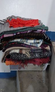 41pcs Japan Knitted Wool Silk Adult Teen Summer Snow Head Scarf Scarves Shoal Shawl Bundle Sale