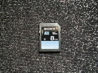 8GB Sony SD Card (original)