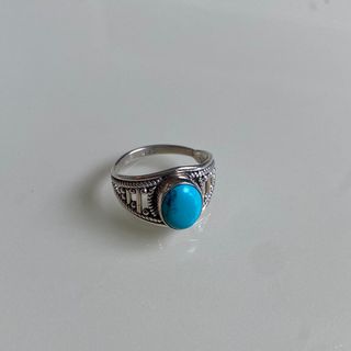 925 silver turquoise stone ring630043858499871124