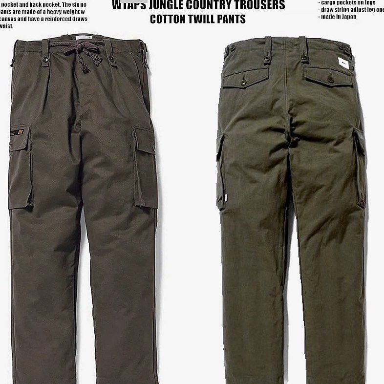 M 20AW Wtaps JUNGLE COUNTRY TROUSERS｜パンツ