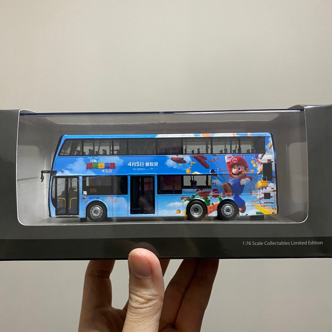 全場獨賣只此一架新巴First Bus 城巴City Bus Dennis Enviro 500 1:76 巴士模型全車廣告路線970x 蘇屋So  Uk 超級瑪利歐兄弟大電影
