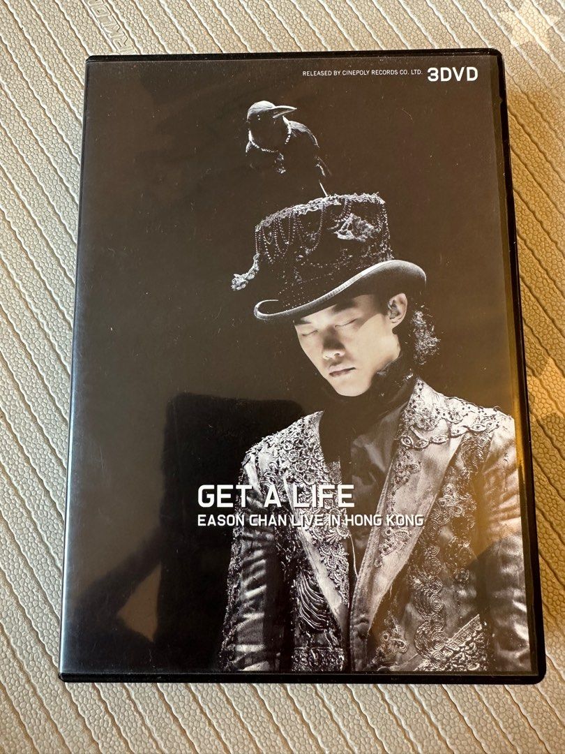 陳奕迅Get a life 演唱會DVD Eason Chan Concert, 興趣及遊戲, 音樂  