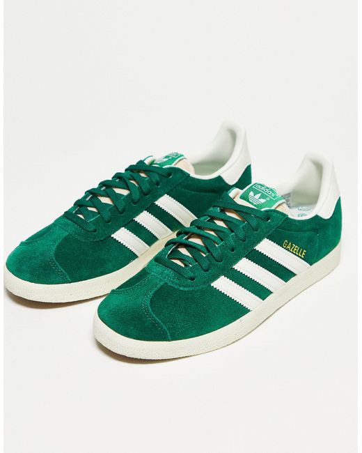 Green adidas gazelle ladies clearance