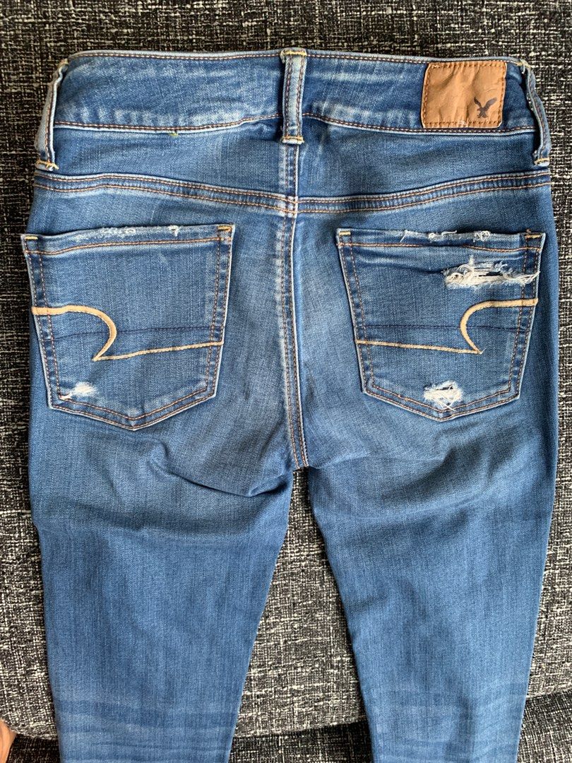 American eagle stretch jeggings top