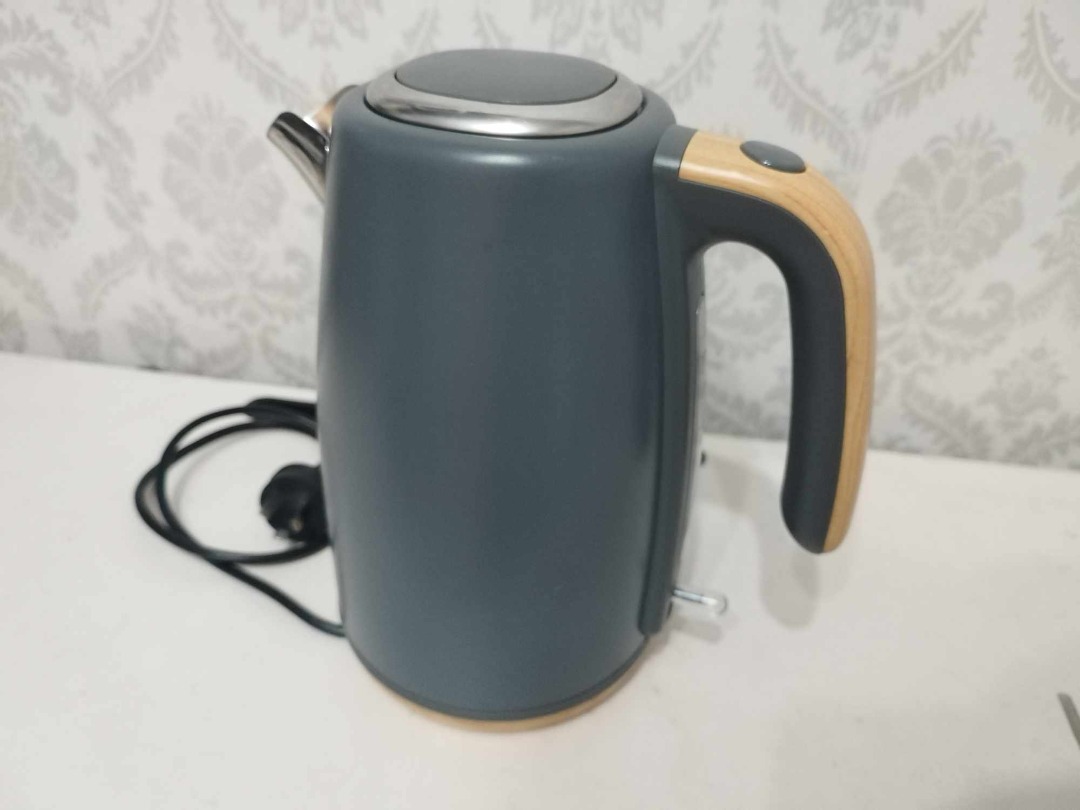 Anko LDK3041A 1.7 Litre Cordless Electric Water Kettle, Stainless