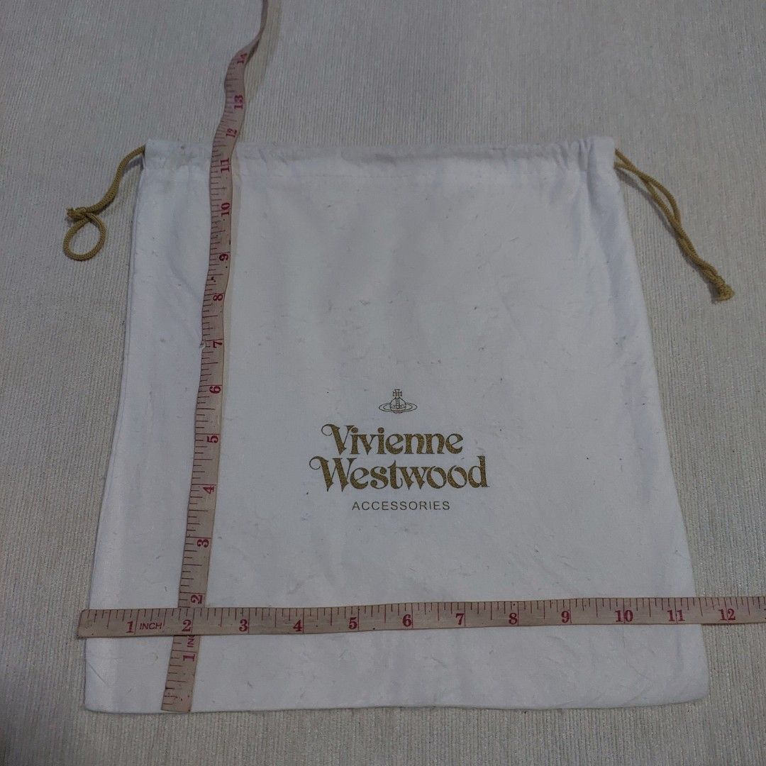 Authentic Vivienne Westwood dust bag 11.5x11.5 inches