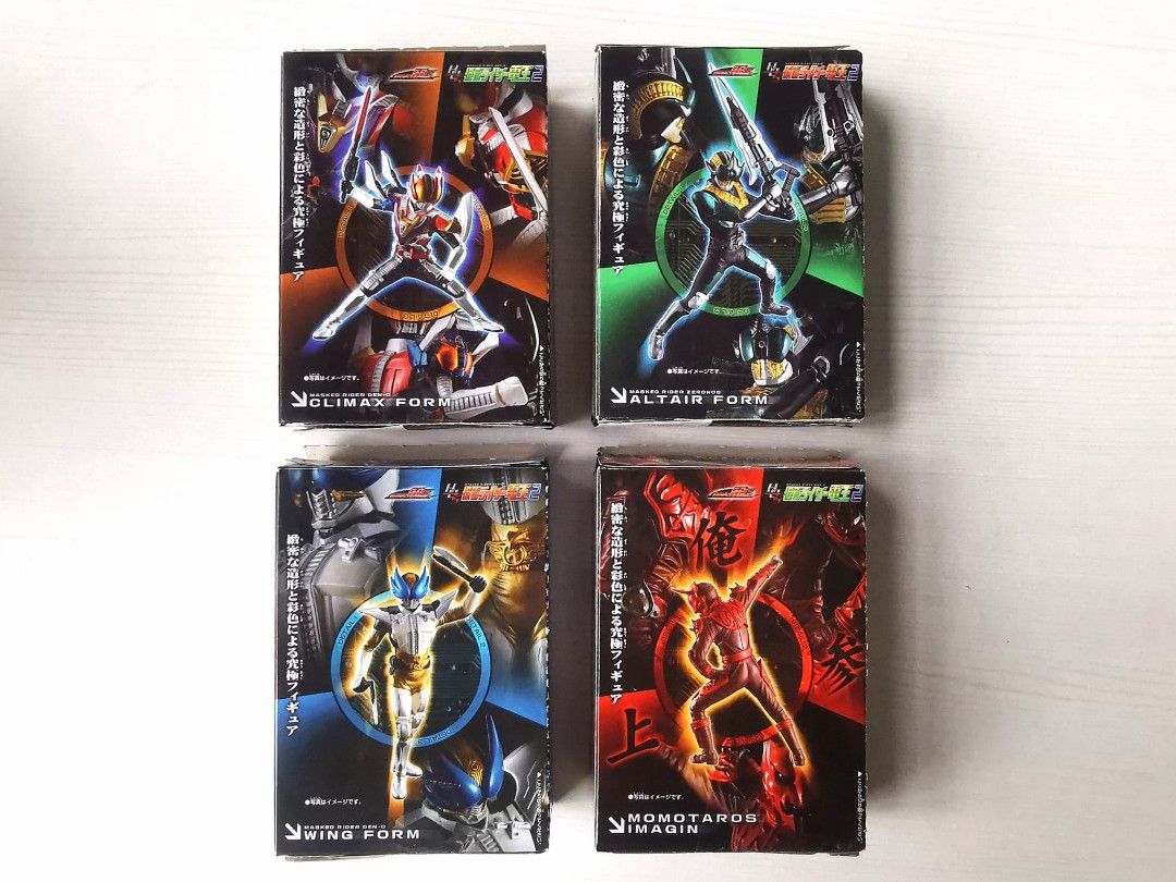 新品 S.H.Figuarts（真骨彫製法） 仮面ライダー龍騎 Bandai HD 幪面超人盒玩公仔電王系列全套共四款, 玩具收藏品, 手辦及