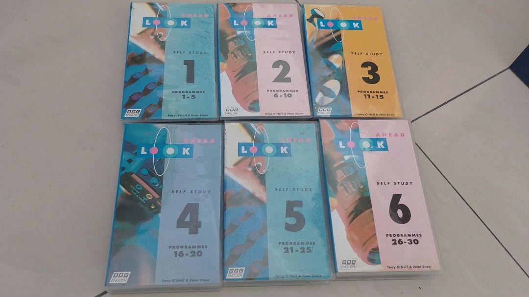 BBC English teaching education video and sound VHS Cassette, Hobbies