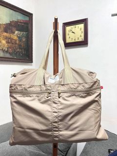 Benson Beige Extra Large Travel Tote Bag