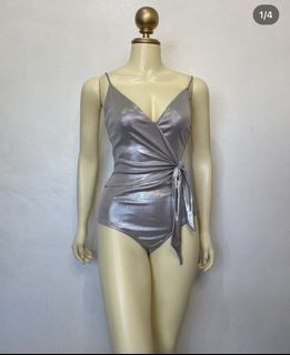 Berksha silver bodysuit