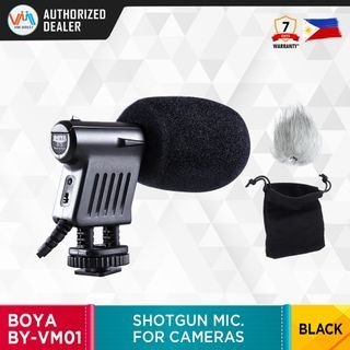 Boya BY-VM01 Directional Video Condenser Microphone for Canon Nikon DSLR Camcorder VMI DIRECT
