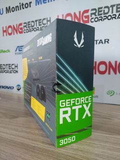 BRANDNEW 💙 ZOTAC GAMING · GEFORCE RTX 3050 · 12GB GDDR6 · 192-bit GRAPHICS CARD / GPU