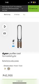 Brandnew DYSON Purifier Cool