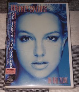 Britney Spears #In The Zone #2 Disc CD+DVD.. Japan Pressing w/obi (M-Condition)