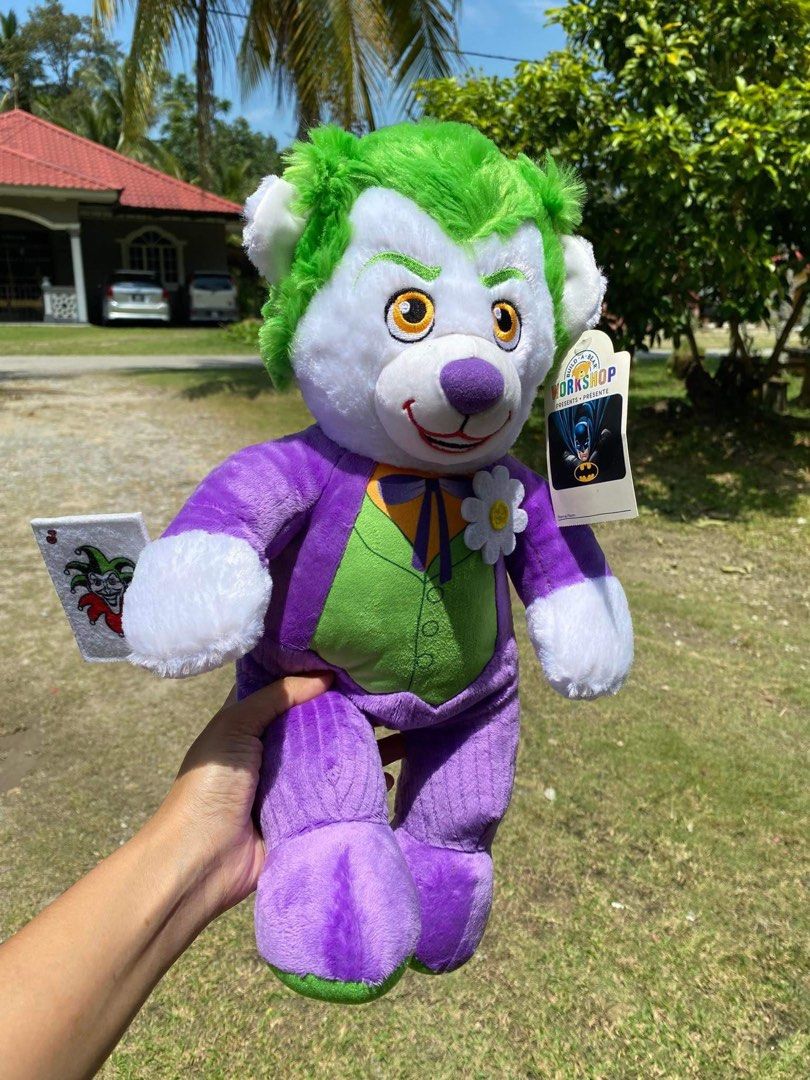Build a bear joker teddy top
