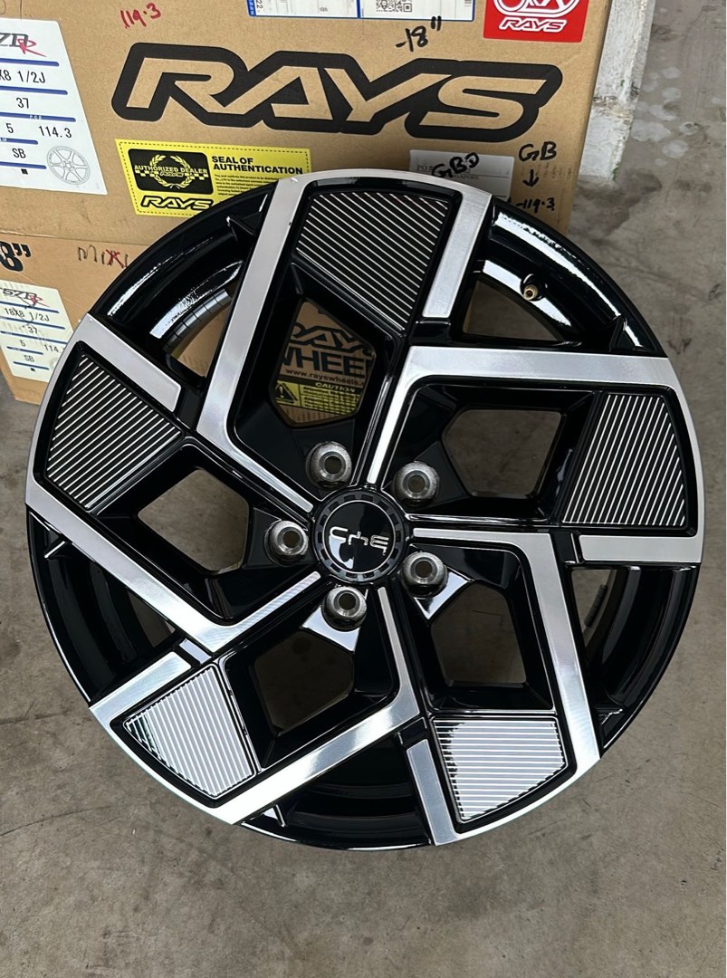 BYD 18” Rims, 5x114.3, 18”x7”, Offset 40, Car Accessories, Tyres & Rims ...