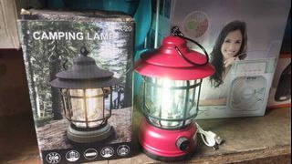 Camping lamp rechargeable adjustable light