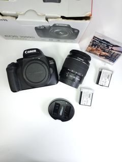 Canon 3000D + 18-55mm Lens ( Good as new )