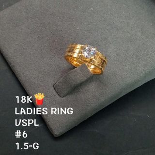 Cartier w/Zirconia Stone Ring
