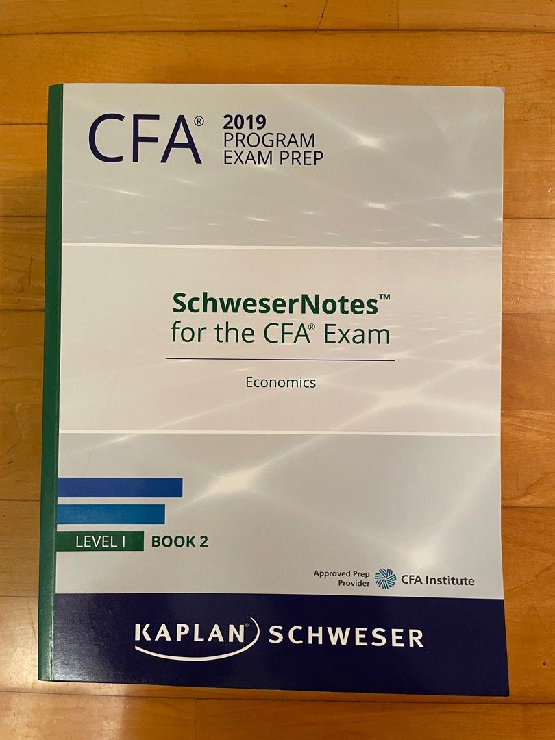 CFA Level 1 Kaplan Schweser Notes 2019, 興趣及遊戲, 書本& 文具 