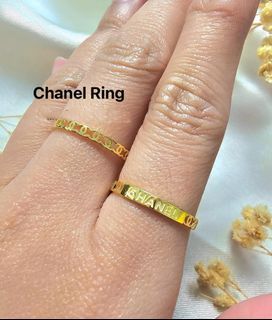CHANEL 18k Gold Ring