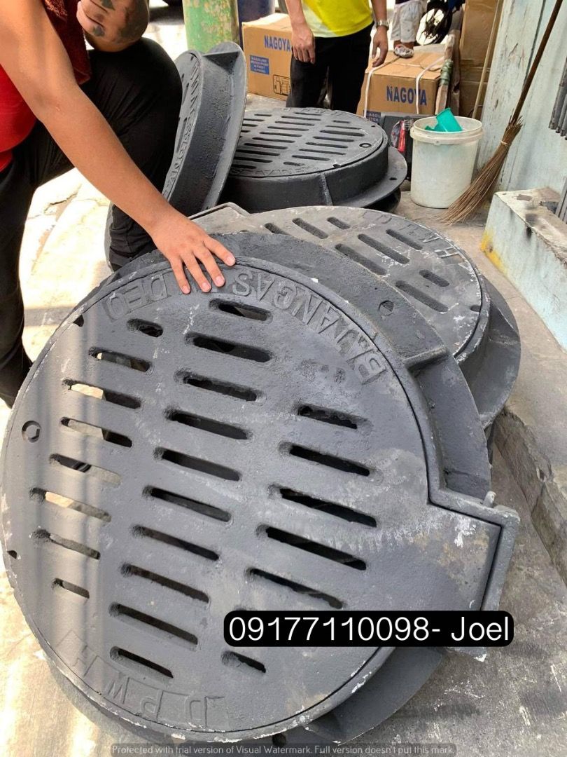 CI Manhole Cover (Category: Construction & Building Materials) located in Manila. Submitted by joeyroque09 (Listing ID 1301549309, Image 3). Description: CI Manhole Cover Specs: Perforated Type Frame Dimension Height: 120mm Base Diameter: 1000mm Opening Diameter: 750mm Cover Diameter: 812mm Price: 23,800/pc .