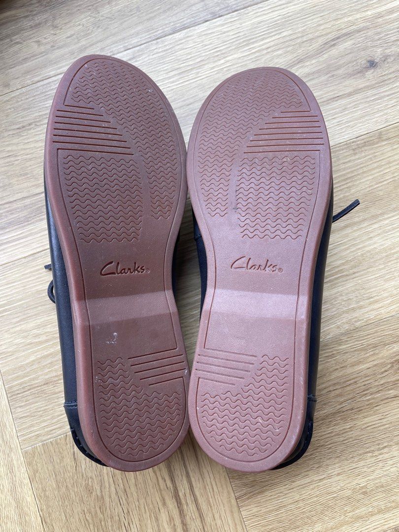 CLARKS Morven Sail Navy Leather Mens Casual Men s Fashion Footwear Casual shoes on Carousell