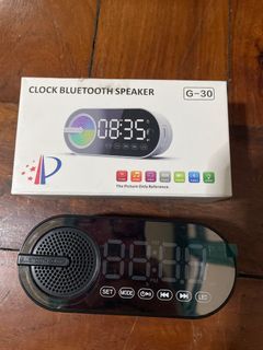 Clock Bluetooth Speaker