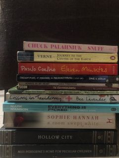 Coelho/Riggs/Palahniuk books etc (bundle or per piece)