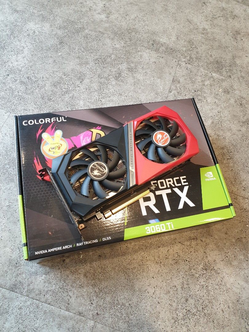 Colorful Dlss 3060 Ti Colorful Igame Rtx 3060 Ti New Battle Ax RTX