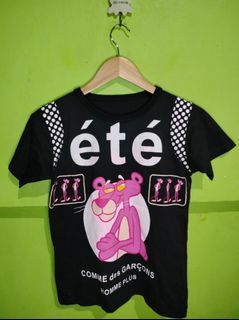 COMME DES CARGON PINK PANTHER SHIRT