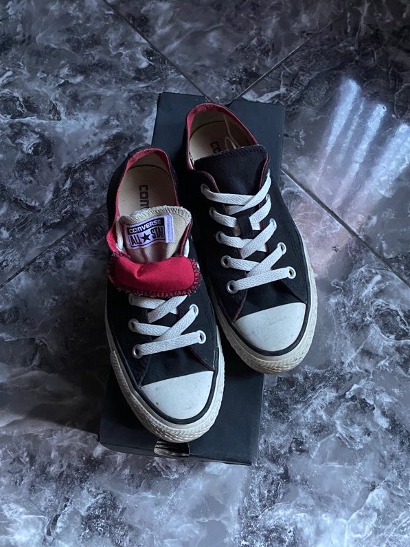 Converse CT DBL TNG Ox Fesyen Wanita Sepatu di Carousell