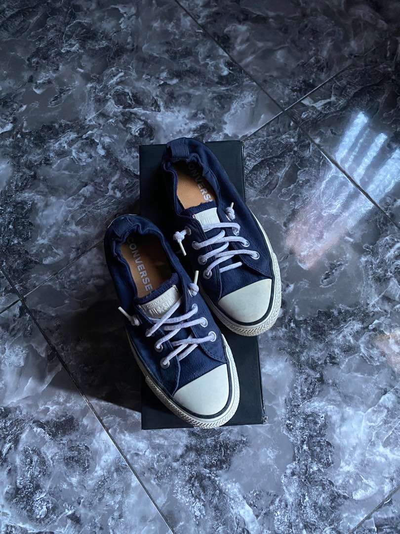 Converse CTAS Shoreline Slip Fesyen Wanita Sepatu di Carousell