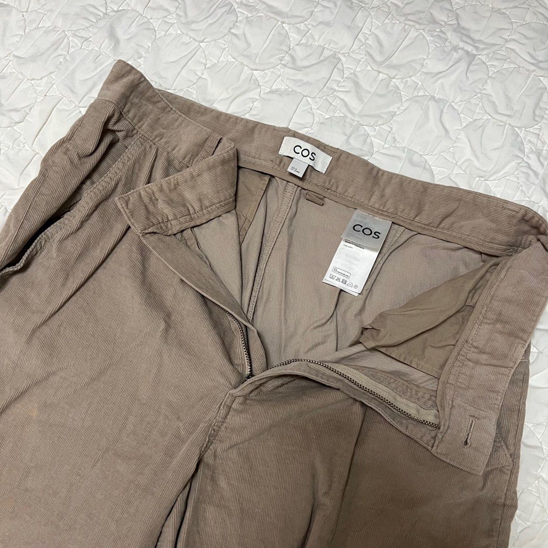 COS beige corduroy pants (Category: Jeans) located in Taguig. Submitted by byemystuff_ (Listing ID 1301482140, Image 2). Description: Used once Size 42.