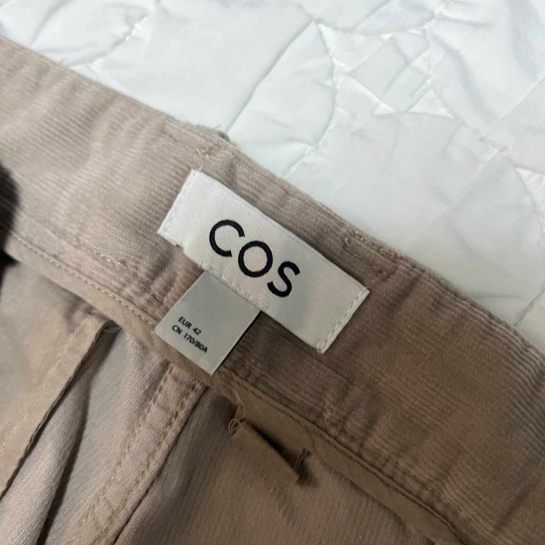COS beige corduroy pants (Category: Jeans) located in Taguig. Submitted by byemystuff_ (Listing ID 1301482140, Image 1). Description: Used once Size 42.