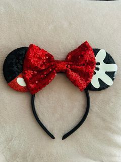 Cute Minnie Mouse Headband for Disneyland