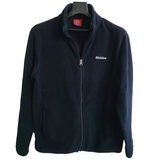📌DICKIES Fleece Jacket with Embroidered Design | Men's Jacket | Hiking | Outdoor | Black