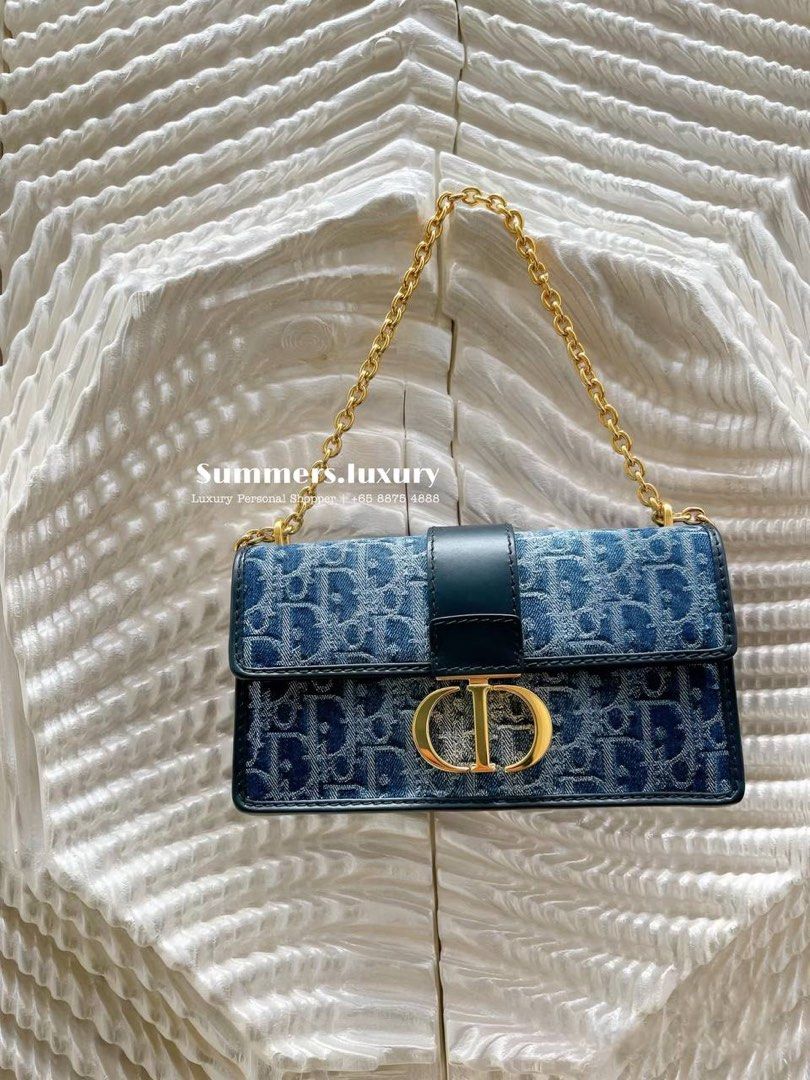 【シルバーロゴが存在感☆】DIOR 30 Montaigne East-West バッグ 新品 ディオール 30 Montaigne East-West バッグ シルバー