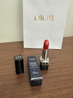 Dior lipstick 999 metallic